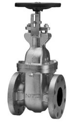 KITZ : Gate Valve : Cast Iron : 125FCWI