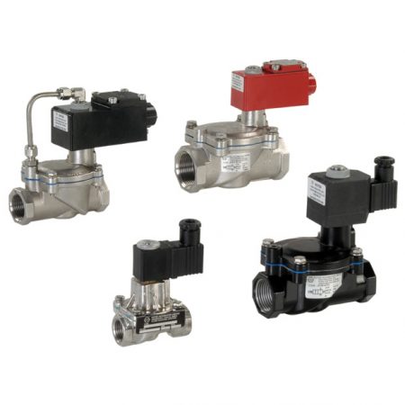 2/2 Diaphragm operated Solenoid Valves Technology