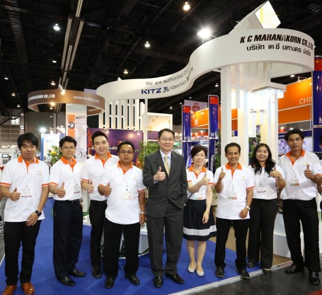 บริษัท เค ซี มหานคร จำกัด ร่วมออกงาน ปั้ม แอนด์ วาล์ว เอเชีย 2557