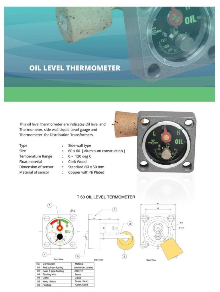 Oil Level Thermometer KC Mahanakorn Co.,Ltd.