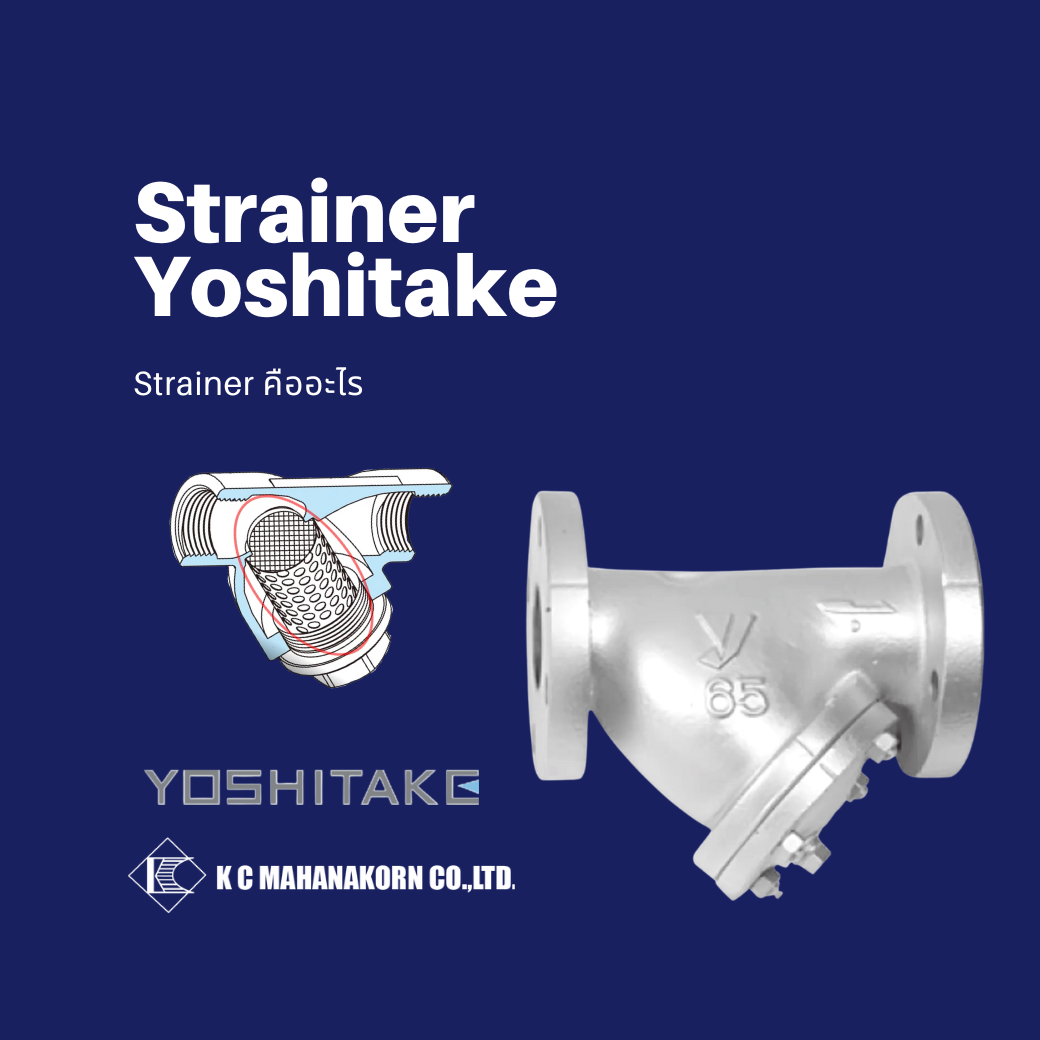 Strainer Yoshitake KC Mahanakorn Co.,Ltd.